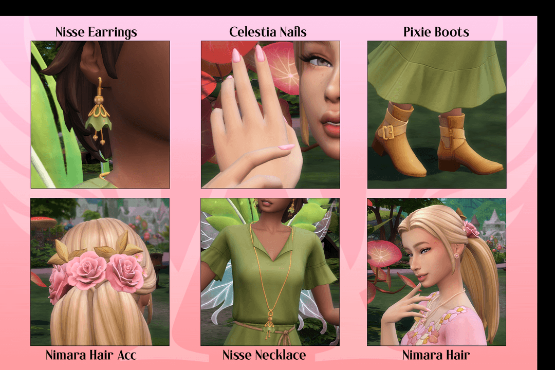 Галерея мода Сет для феечек Pixie Dreams Collection #1